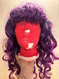 Фіолетова перука жіноча