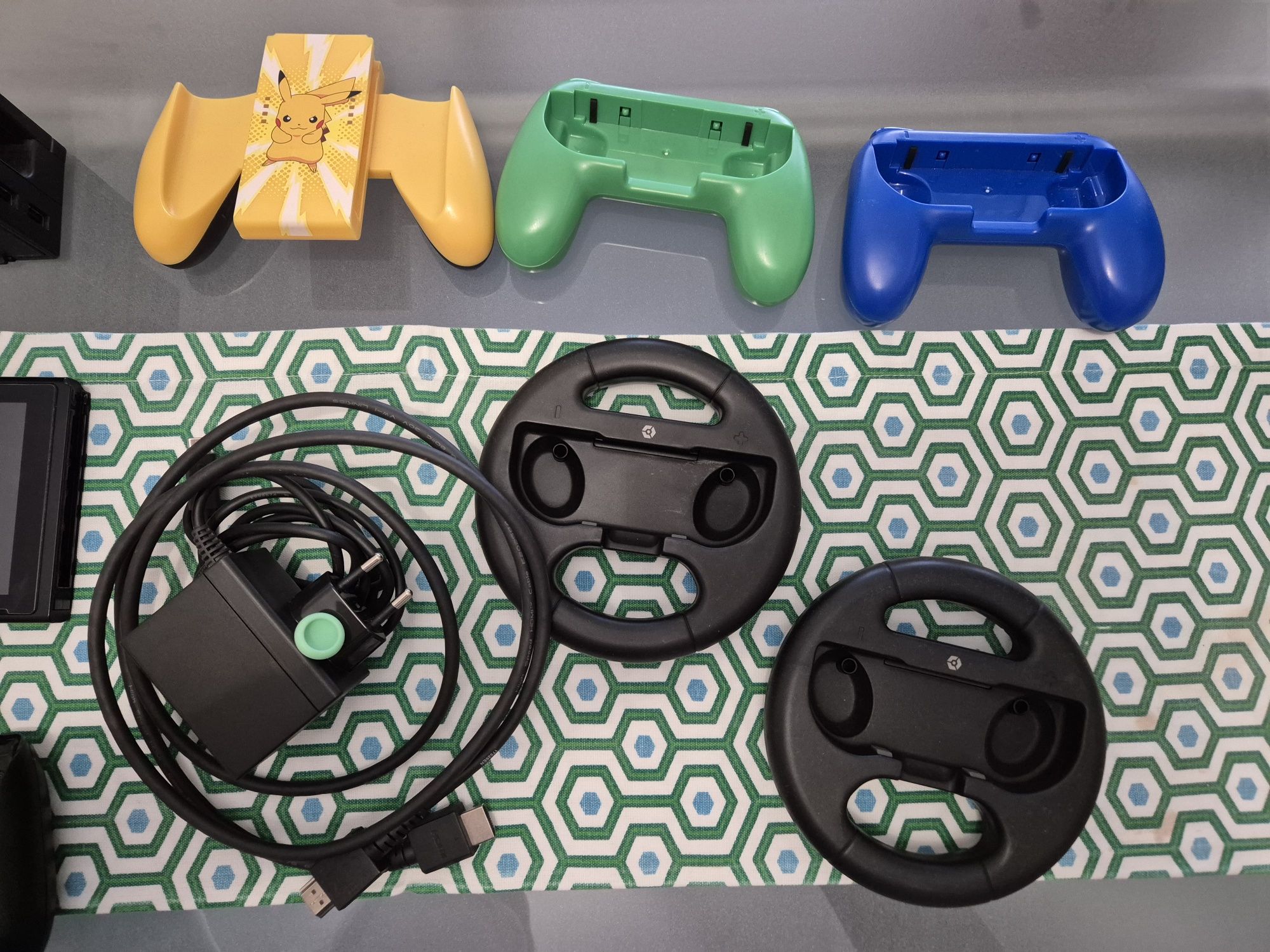 Switch + Comandos extra + acessórios