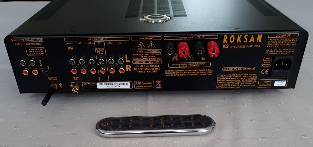Wzmacniacz Roksan K3 z Bluetooth idealny komplet .