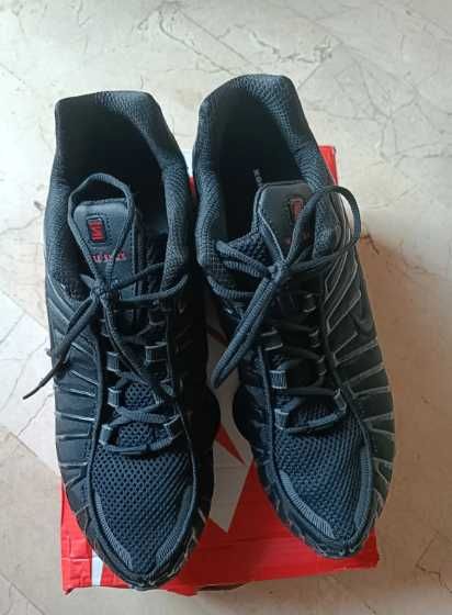 Buty meskie Mokasyny Nike_Shox_TL_Black R.44