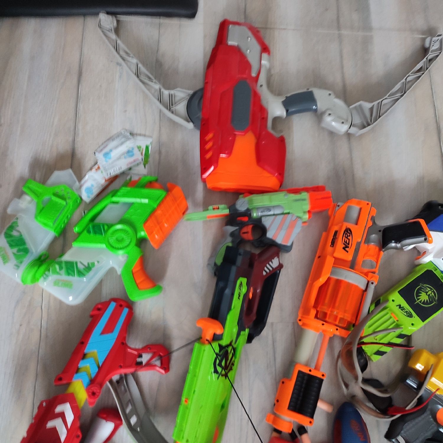 Nerf pistolety - super