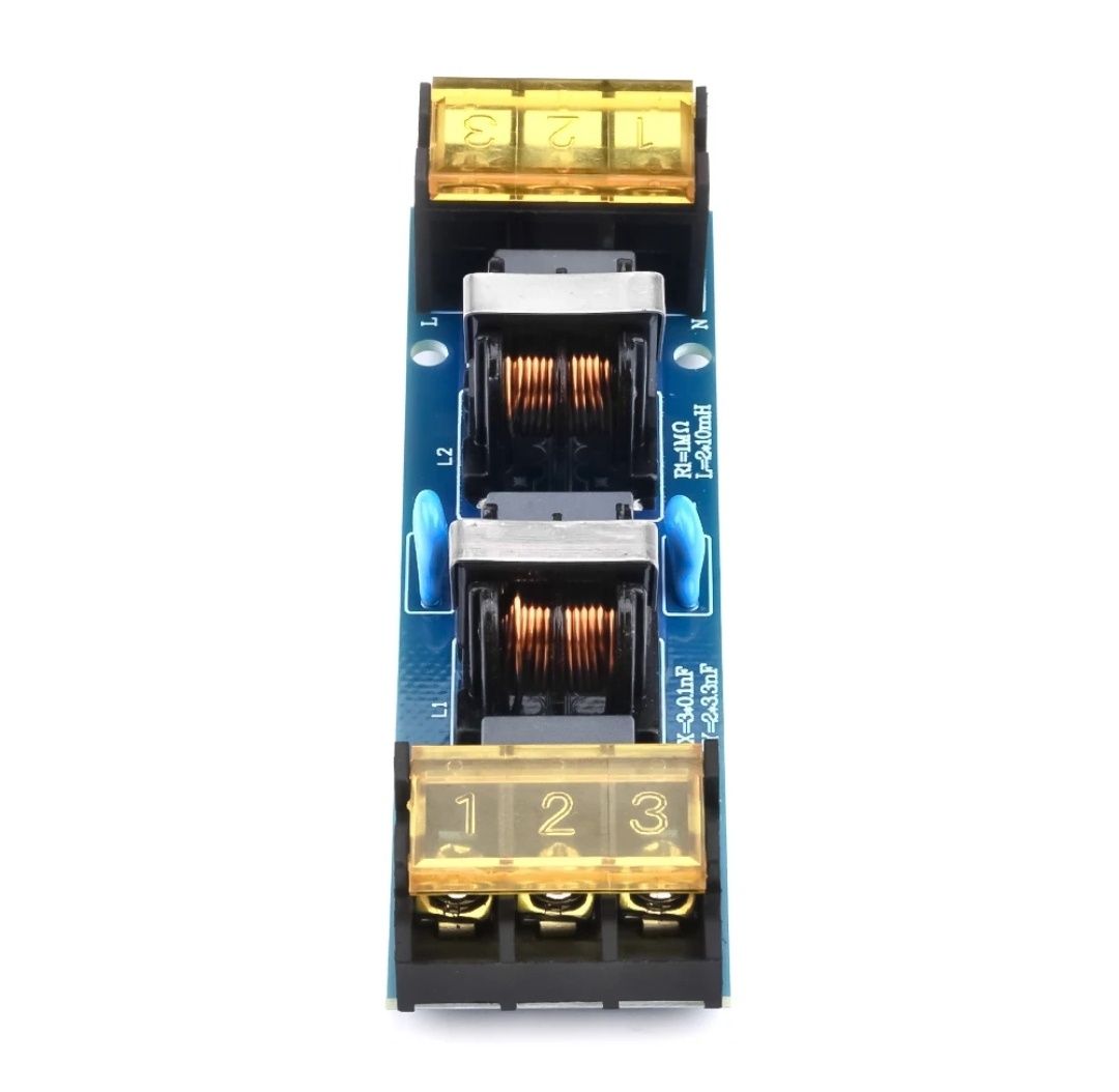 Фильтр EMI электромагнитных помех. Гальыаническая развязка.6А.АС 220 V