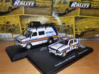 Ford Escort RS 1800 Vatanen + Ford Transit - Team Rothmans Rally 1:43