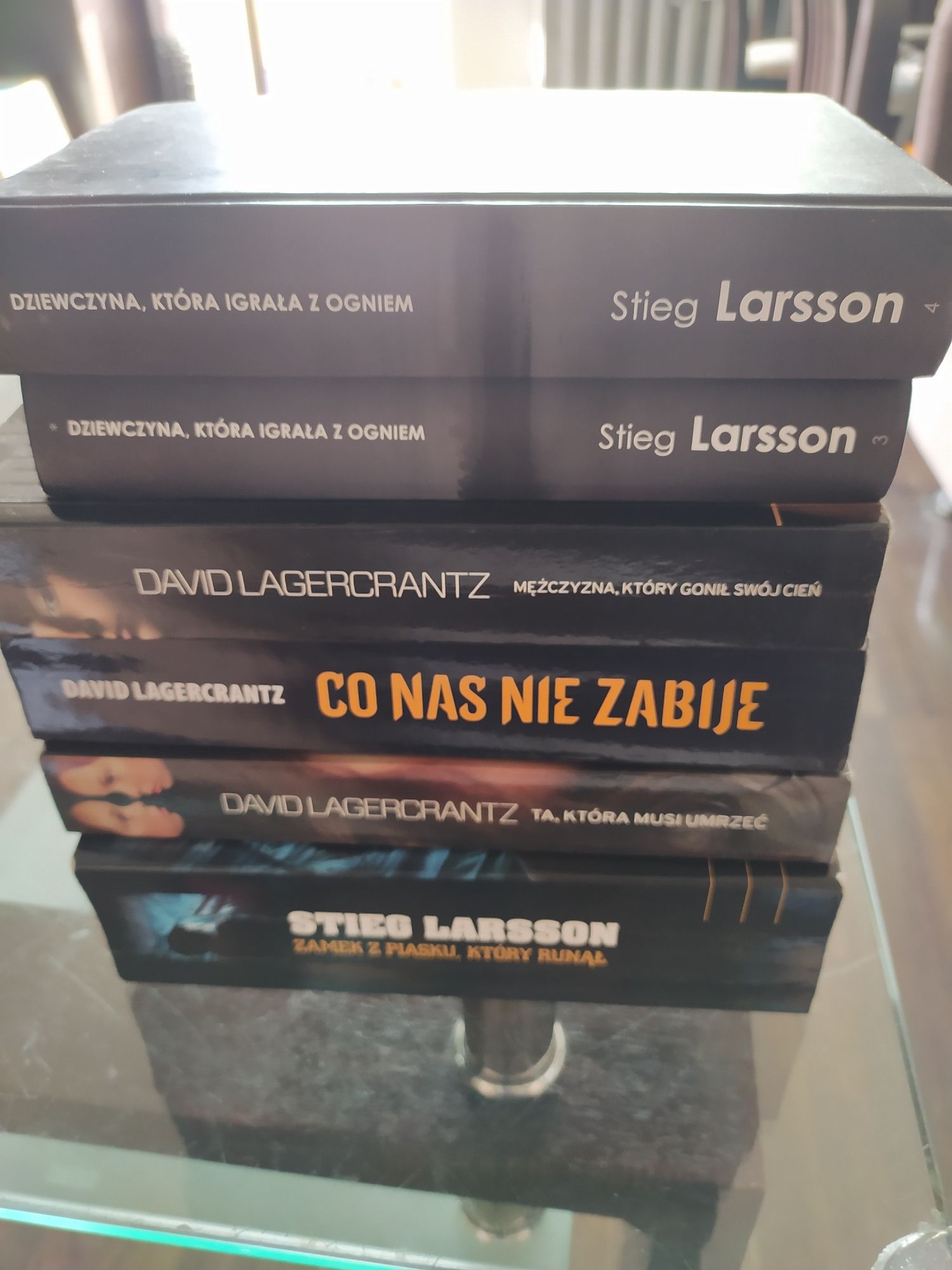 Dziewczyna, która igrała z ogniem. Stieg Larsson