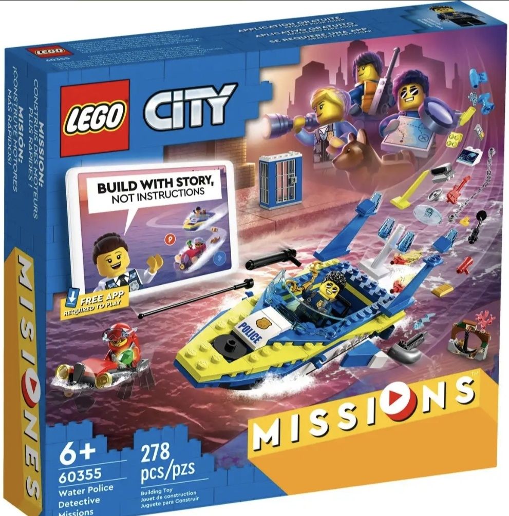 LEGO 60355 - Śledztwa wodnej policji