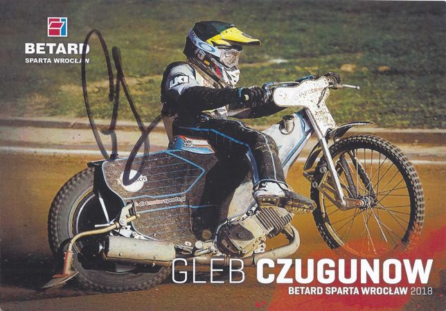 Autograf Gleb Czugunow