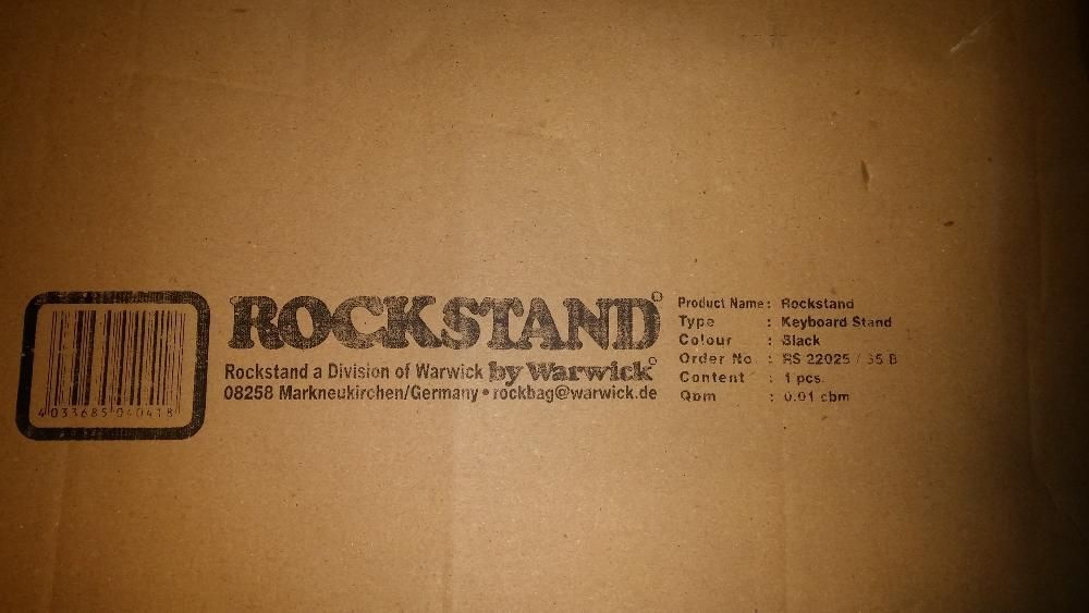 Stojak na keyboard RS 22025 Rockstand 35 B dostawka