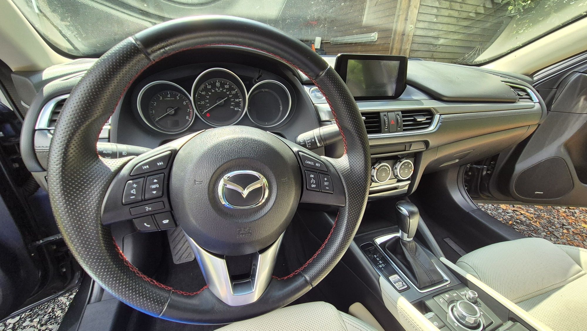 Mazda 6 2.5, LPG, automat, skóry, mega zadbana