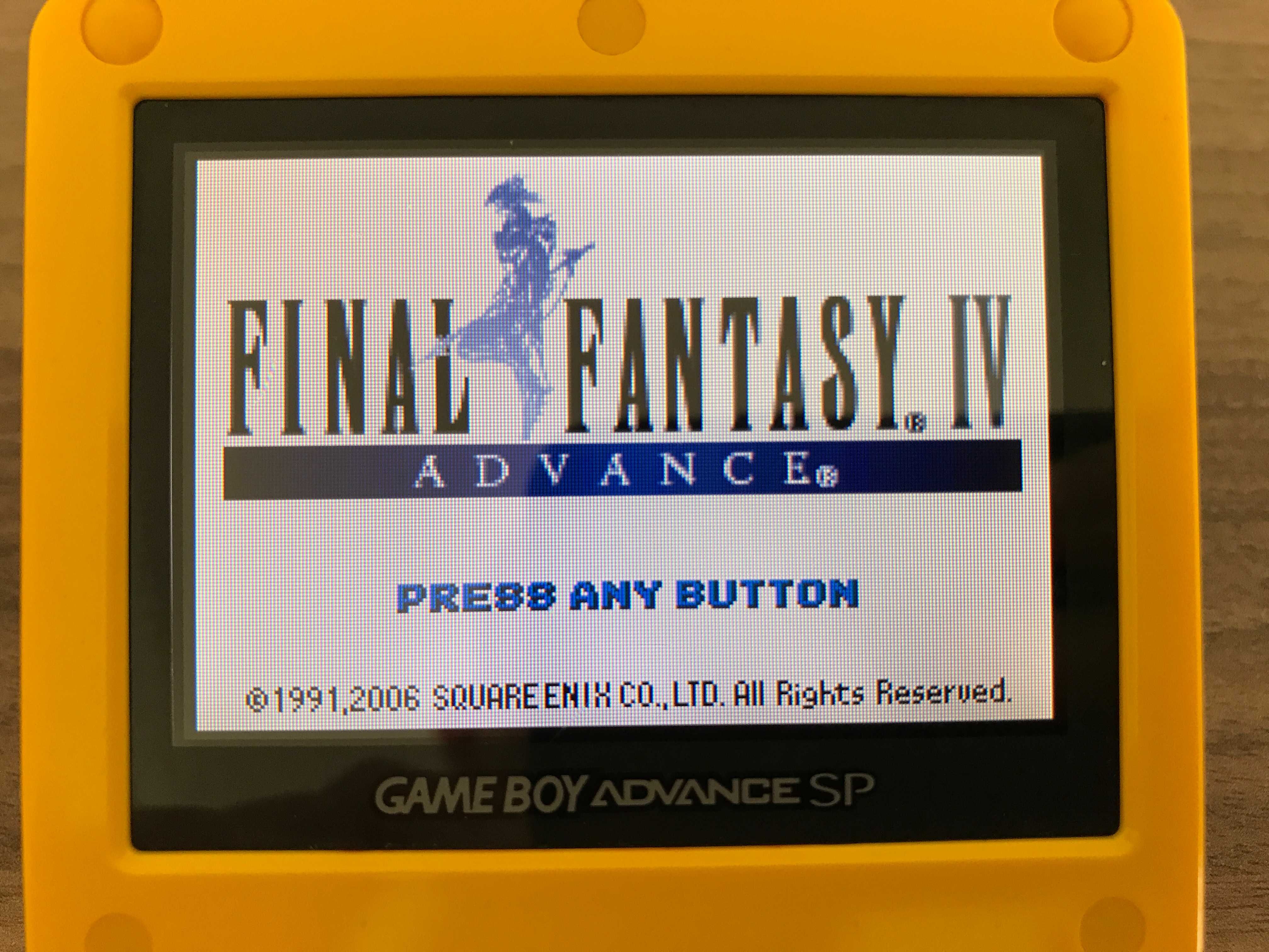 Final Fantasy IV 4 Advance Game Boy, EUR