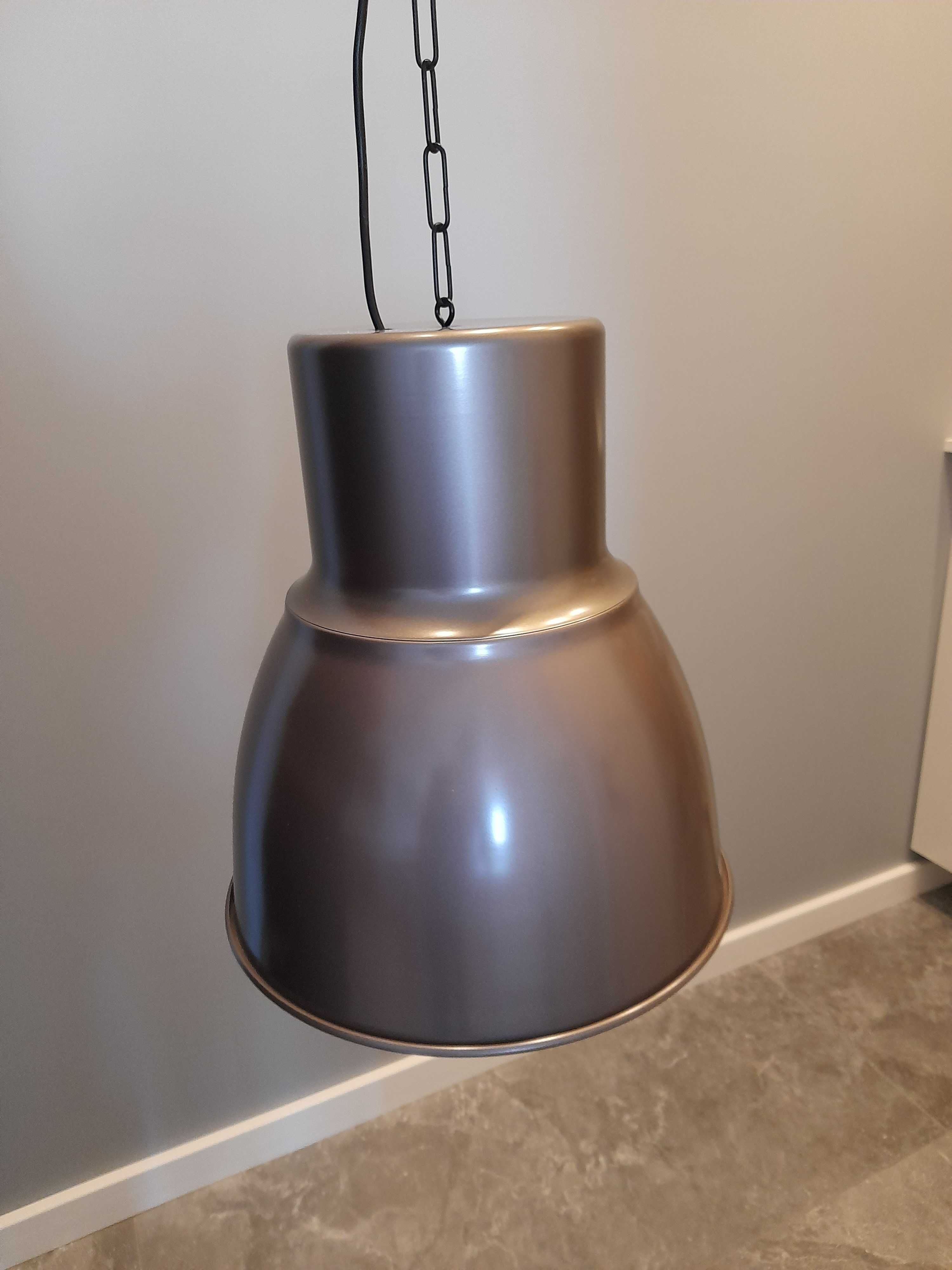 Lampa wisząca Ikea Hektar Brązowy 38 cm unikatowy model