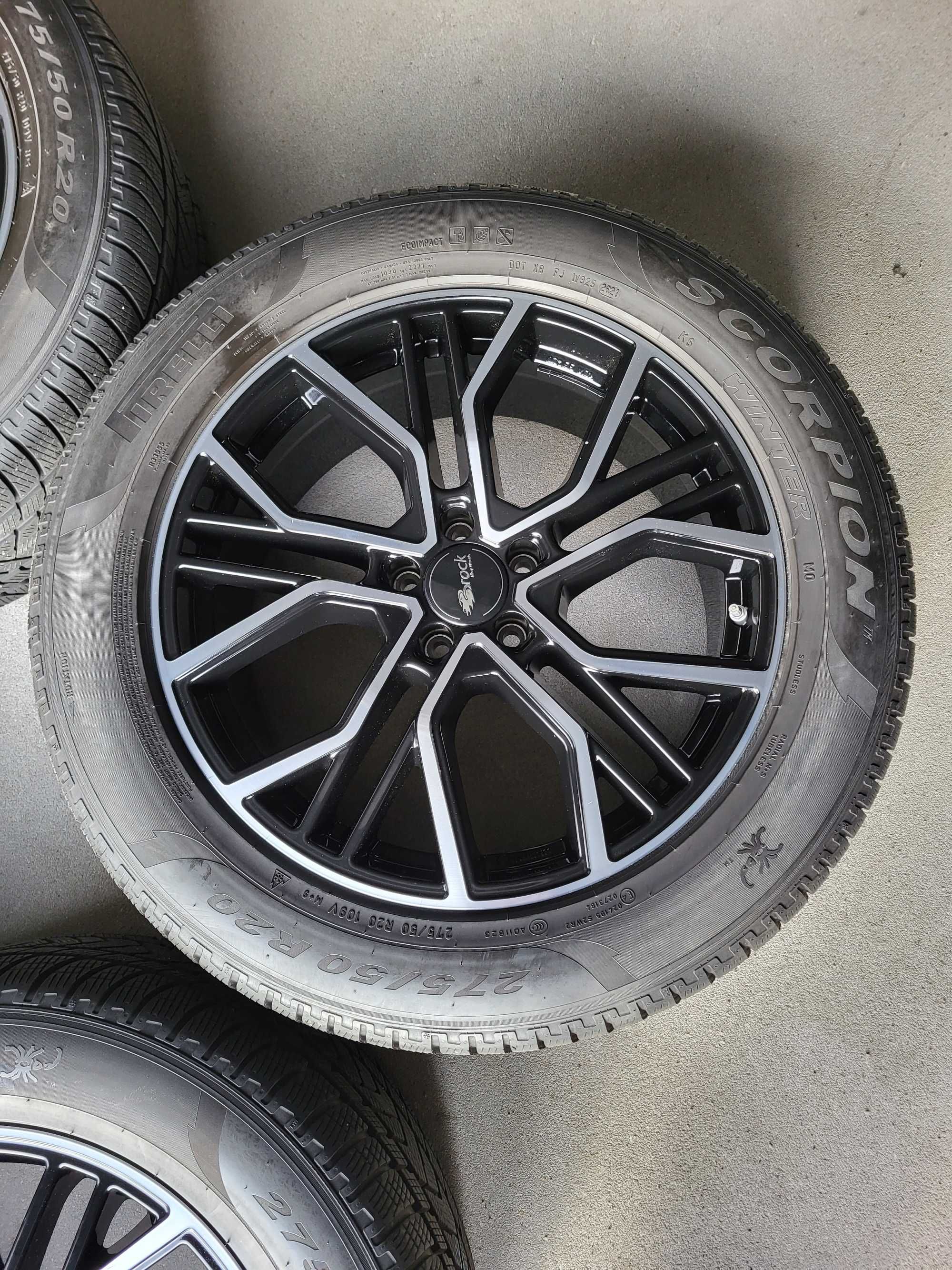 [k288] Koła zimowe 20 Cali 5x112 Mercedes GLE + Pirelli 275/50/20