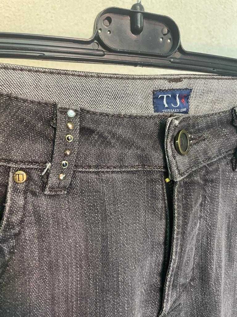 Calças Cinza Trussardi Jeans