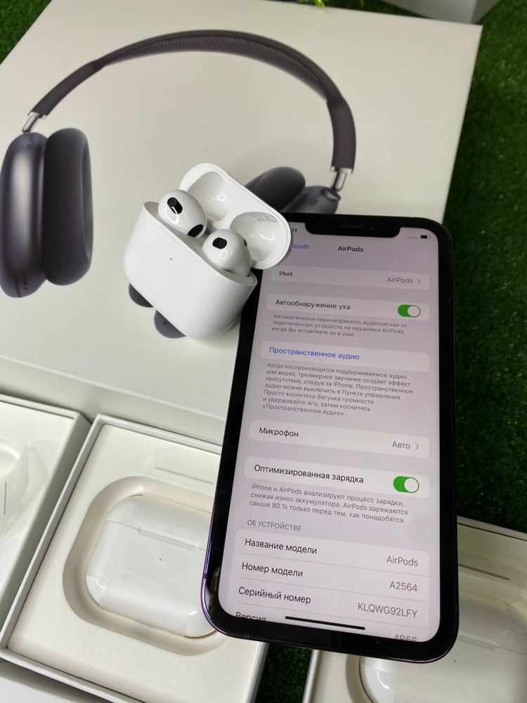 Airpods 3 із Підтримкою ІОС 16 Хороший бас і якісні датчики