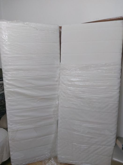 2 colchões de espuma afjall 80x200 cm