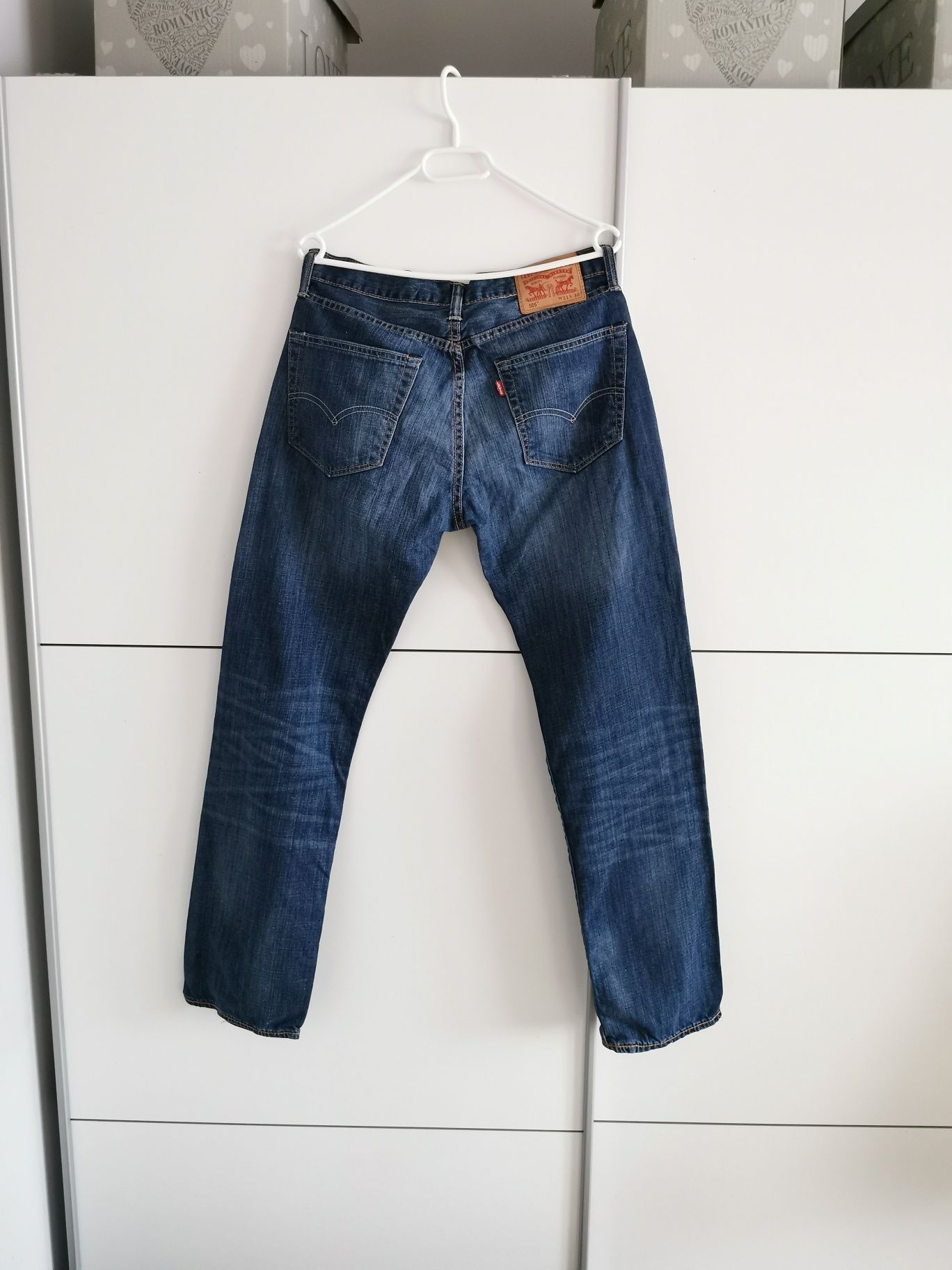 Spodnie jeansy Levi's 505  męskie Levi Strauss & Co rozmiar W31 L32