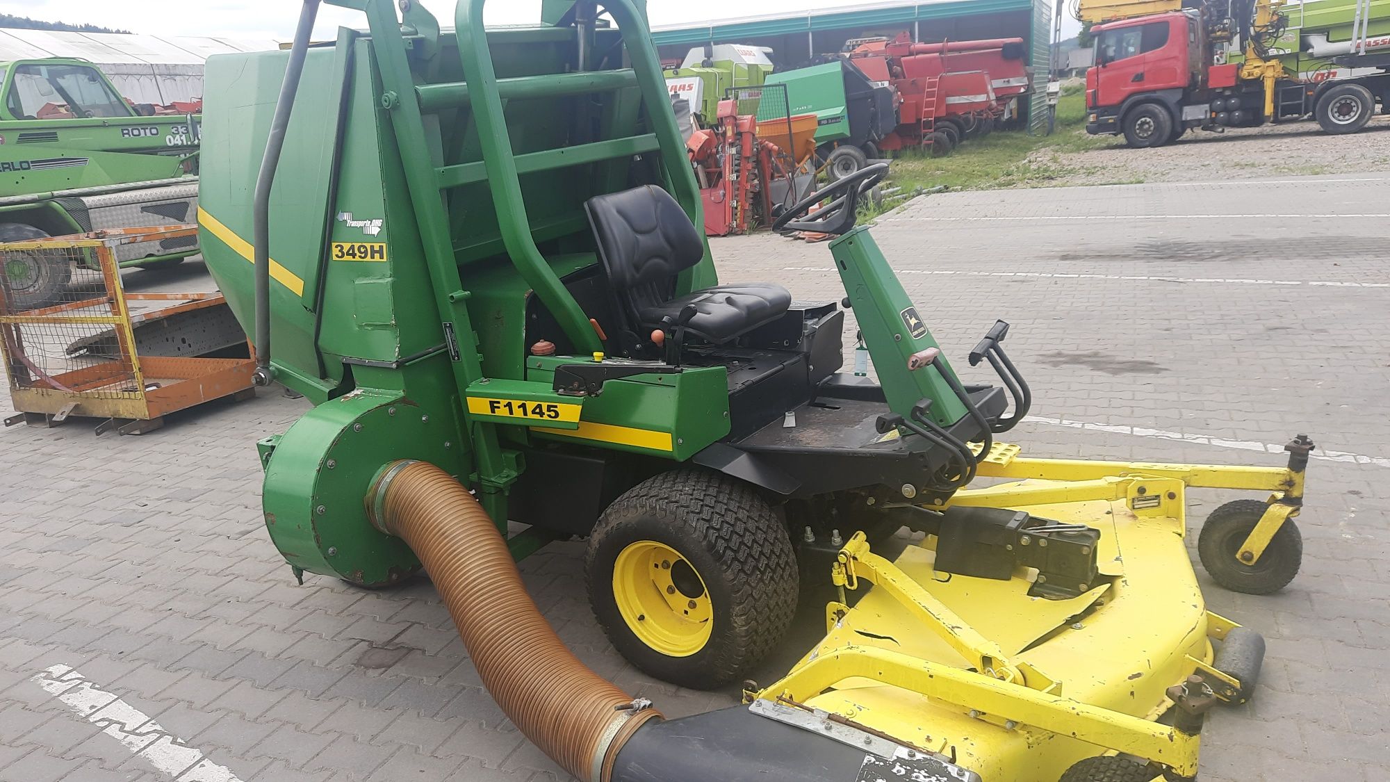 Traktorek kosiarka John deere