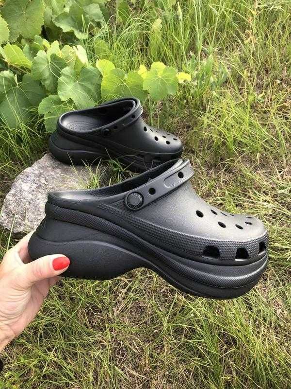 Високі жіночі крокси Crocs classic Bae Clog! Жіночі бае клоги
