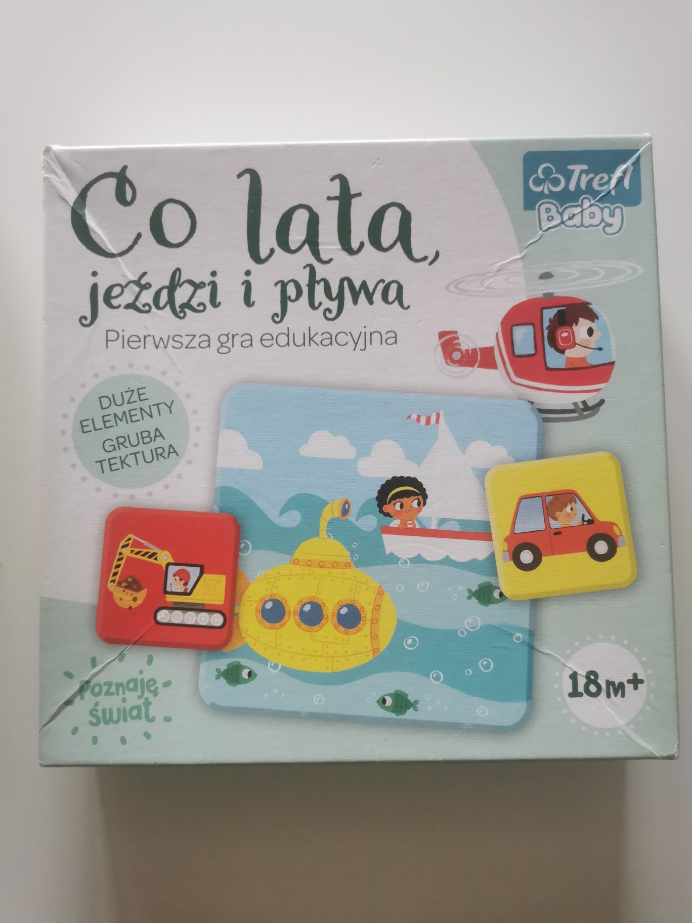 Co lata jeździ i pływa gra edukacyjna