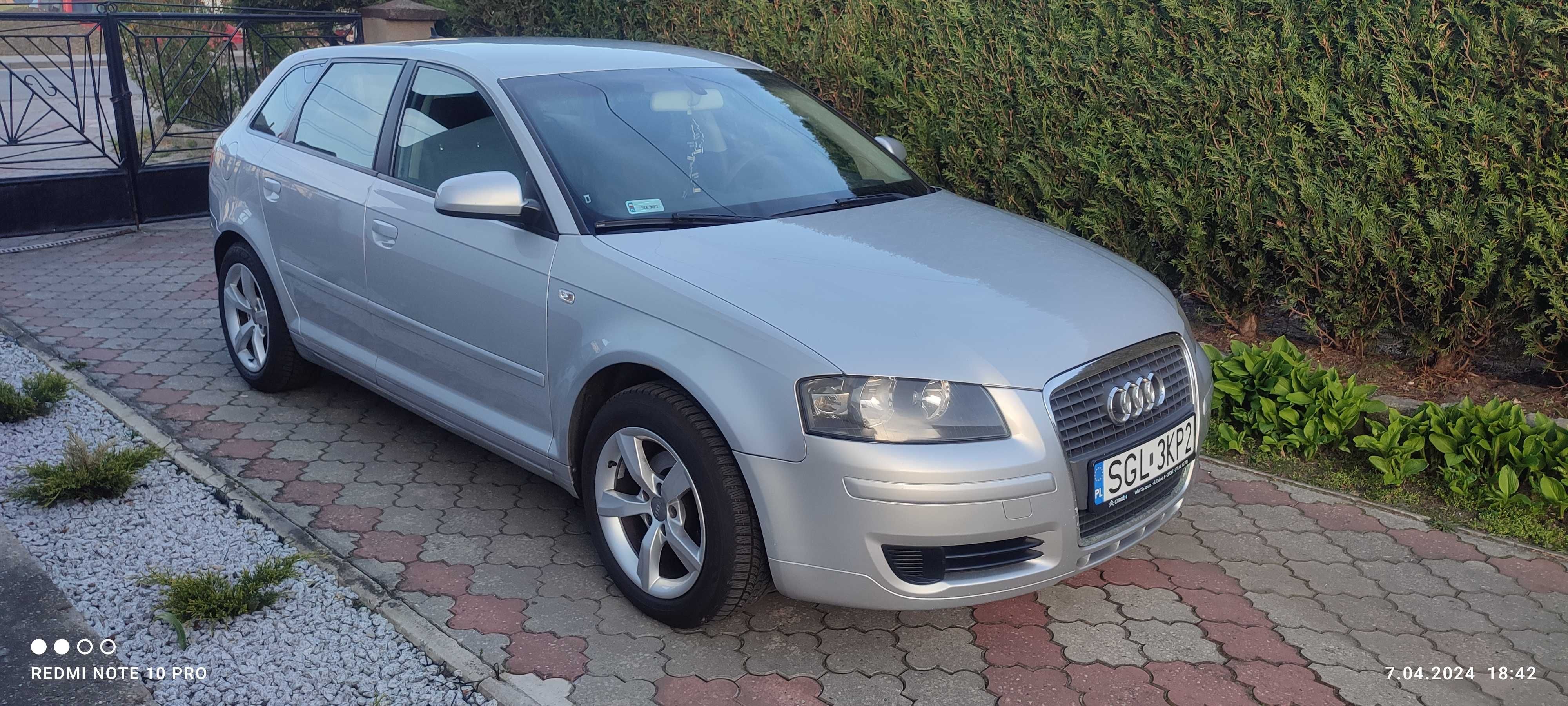 Audi A3 8P sportback 1,9tdi 105km