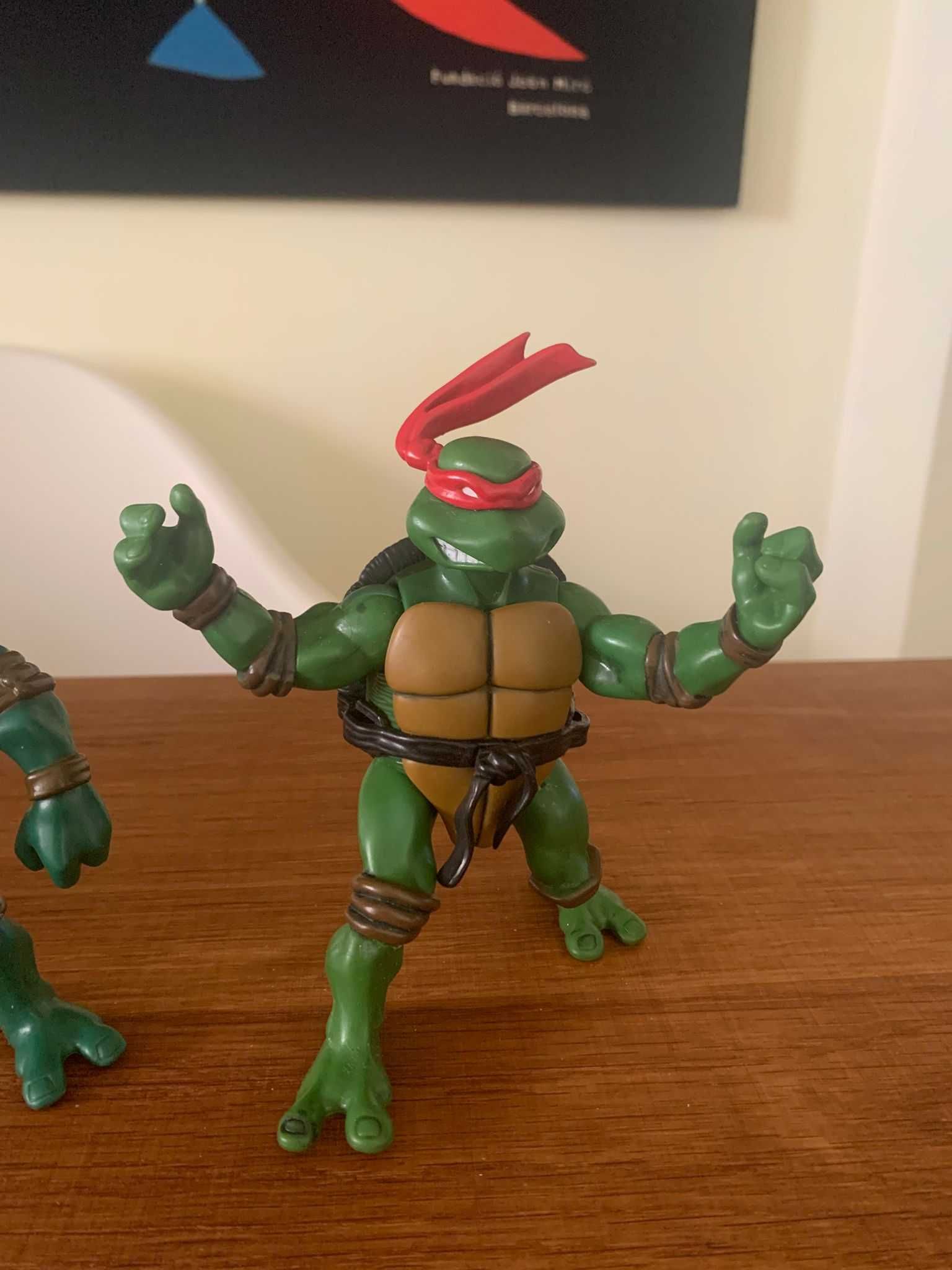 Figuras de ação Tartarugas Ninja 2002 Mirage Playmates TMNT