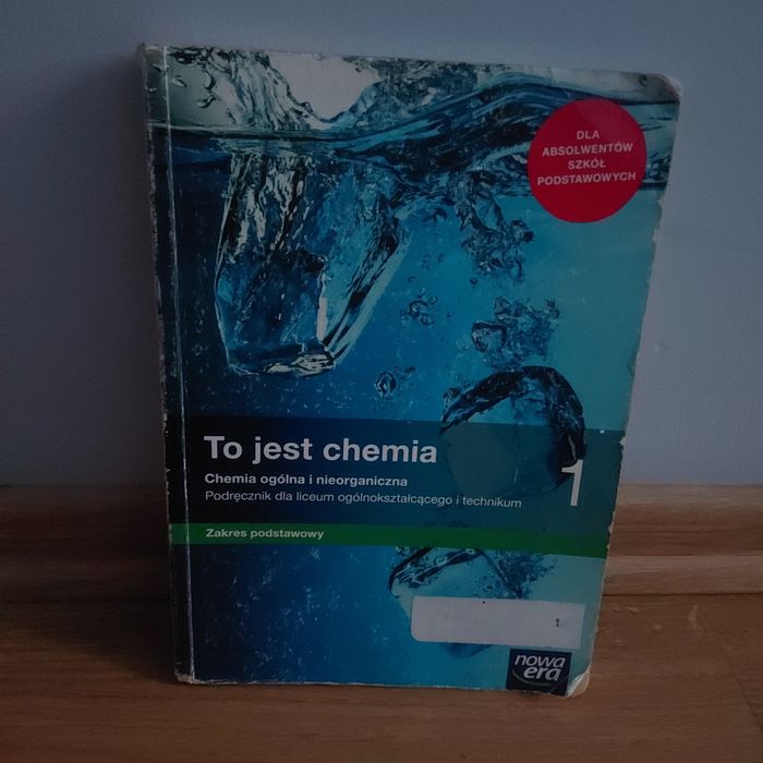 To jest chemia kl. 1 - podręcznik do liceum/technikum