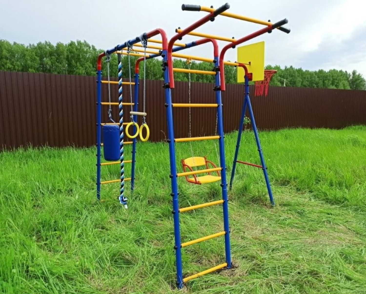 Plac zabaw dla dzieci huśtawka ogrodowa SUMMER FUN 3 I romana.com.pl