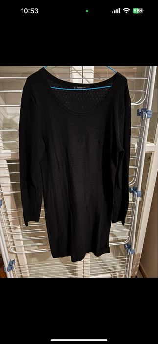 Vestido preto Mango