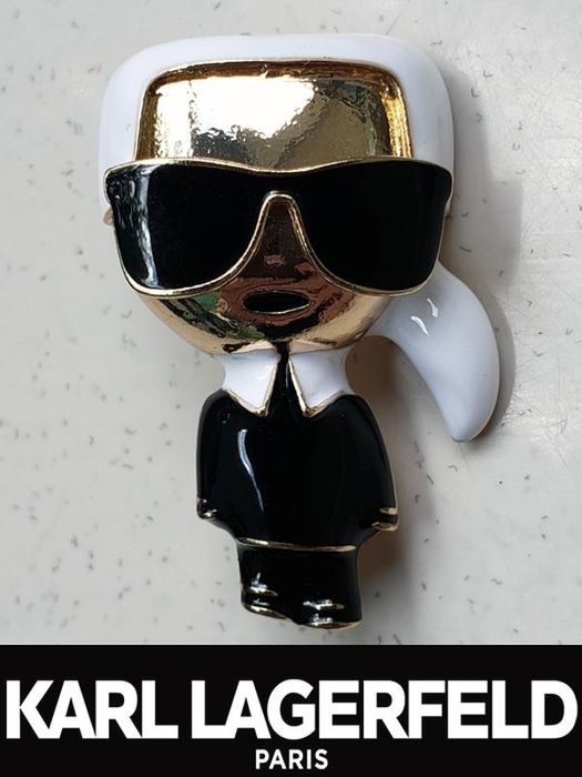 Брошка значок Karl Lagerfeld оригінал