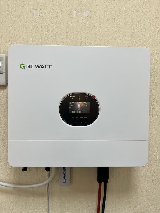 РОЗПРОДАЖ!!! Growatt SPF 6000 ES Plus 6кВт Гібридний інвертор