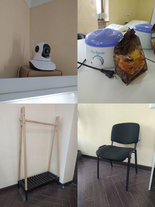 Кушетка, полички під лаки, уз-мийка