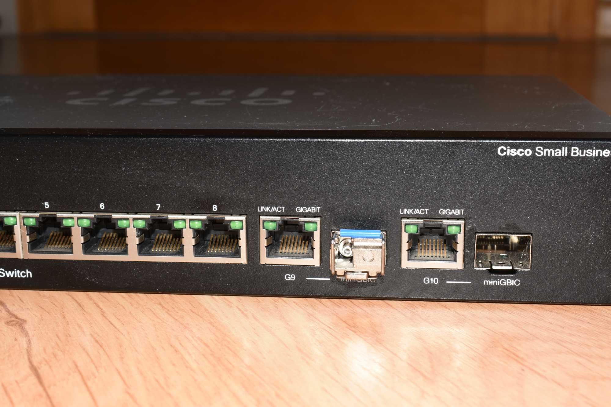 Switch Cisco SG300-10MPP-K9-EU