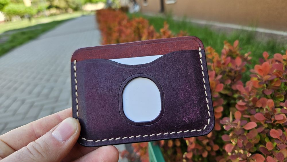 Borubar Skóroszyj - cardholder / mini portfel z przepięknej skóry