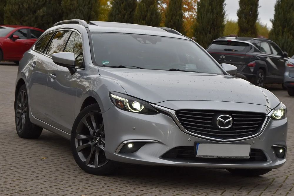 Mazda 6 4x4, Skóra, BiLED, Navi, Bose, Szyberdach, Alu19, Automat,Łopatki,Full