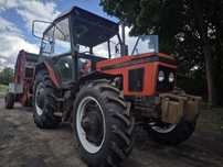 Zetor 7245 4x4 napęd. Nowe opony  I własciciel  od nowośći