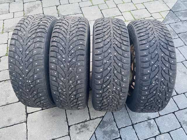 4x opony zimowe z felgami 195 65 R15 Extra Load Vw Caddy, Golf, Touran