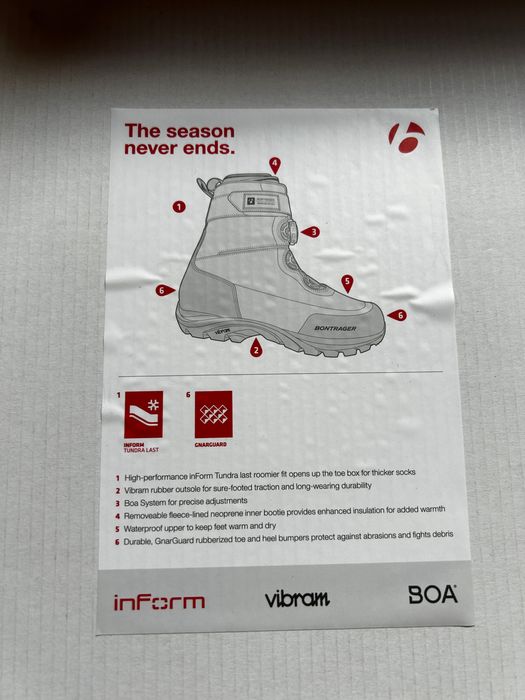 Buty zimowe rowerowe Trek OMV 38