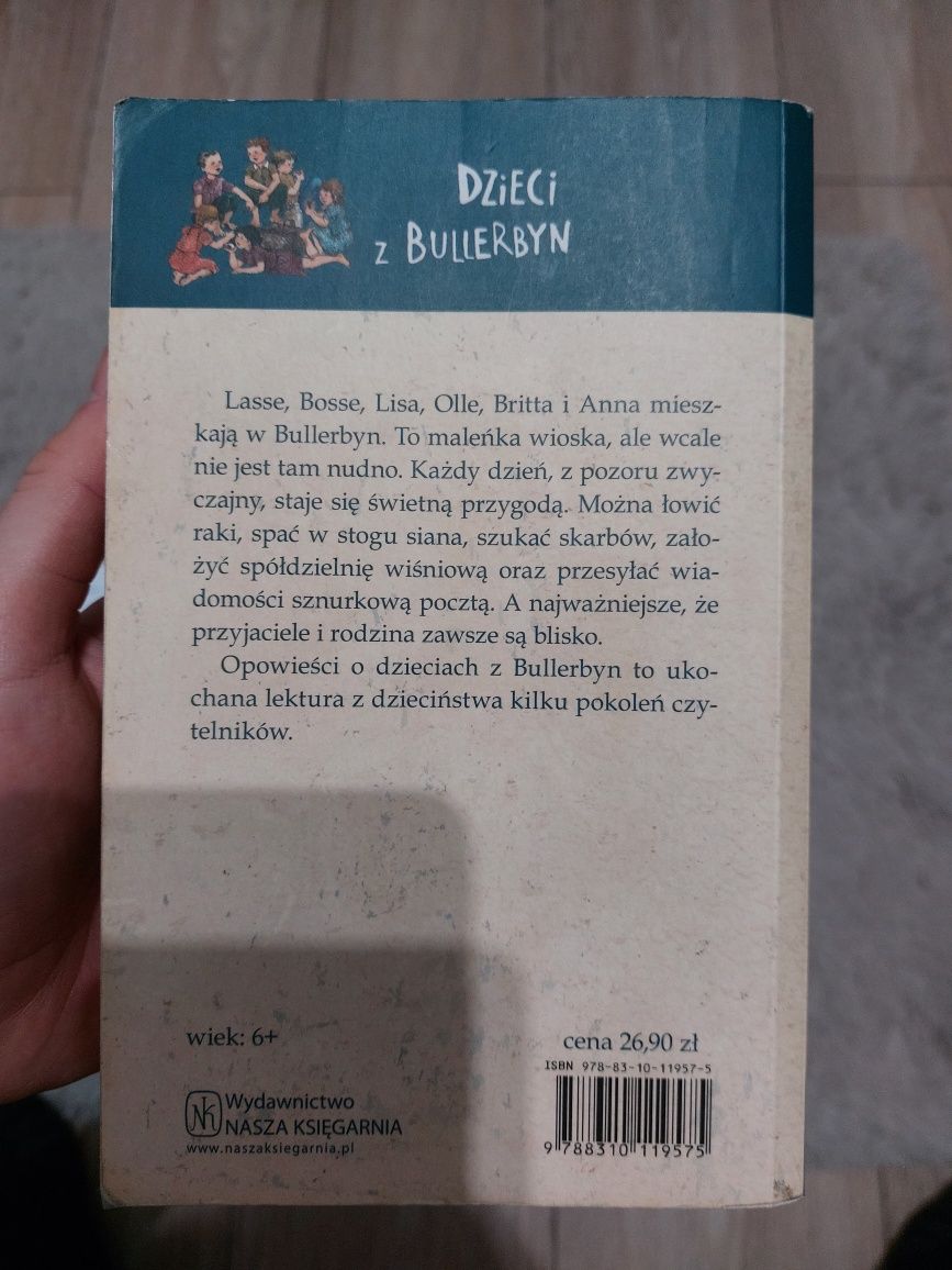 Dzieci z Bullerbyn Książka Lektura Szkolna