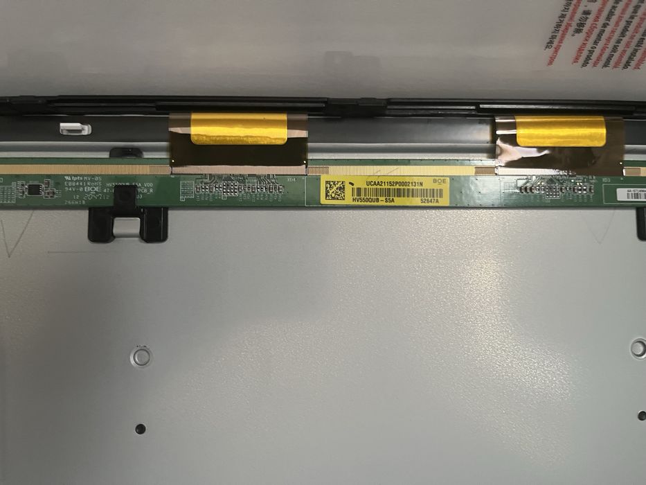 Samsung QE55QN90AAU / CY-TA055FLEV1H - битая матрица, платы рабочие