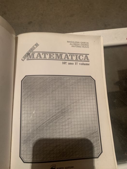 Compêndio de Matemática 10° ano 1° volume, Porto Editora