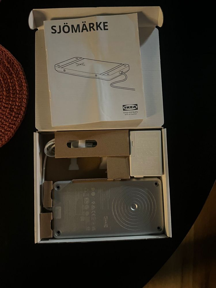 Carregador sem fios IKEA SJOMARKE