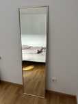 Lustro w ramie srebrno zlotej