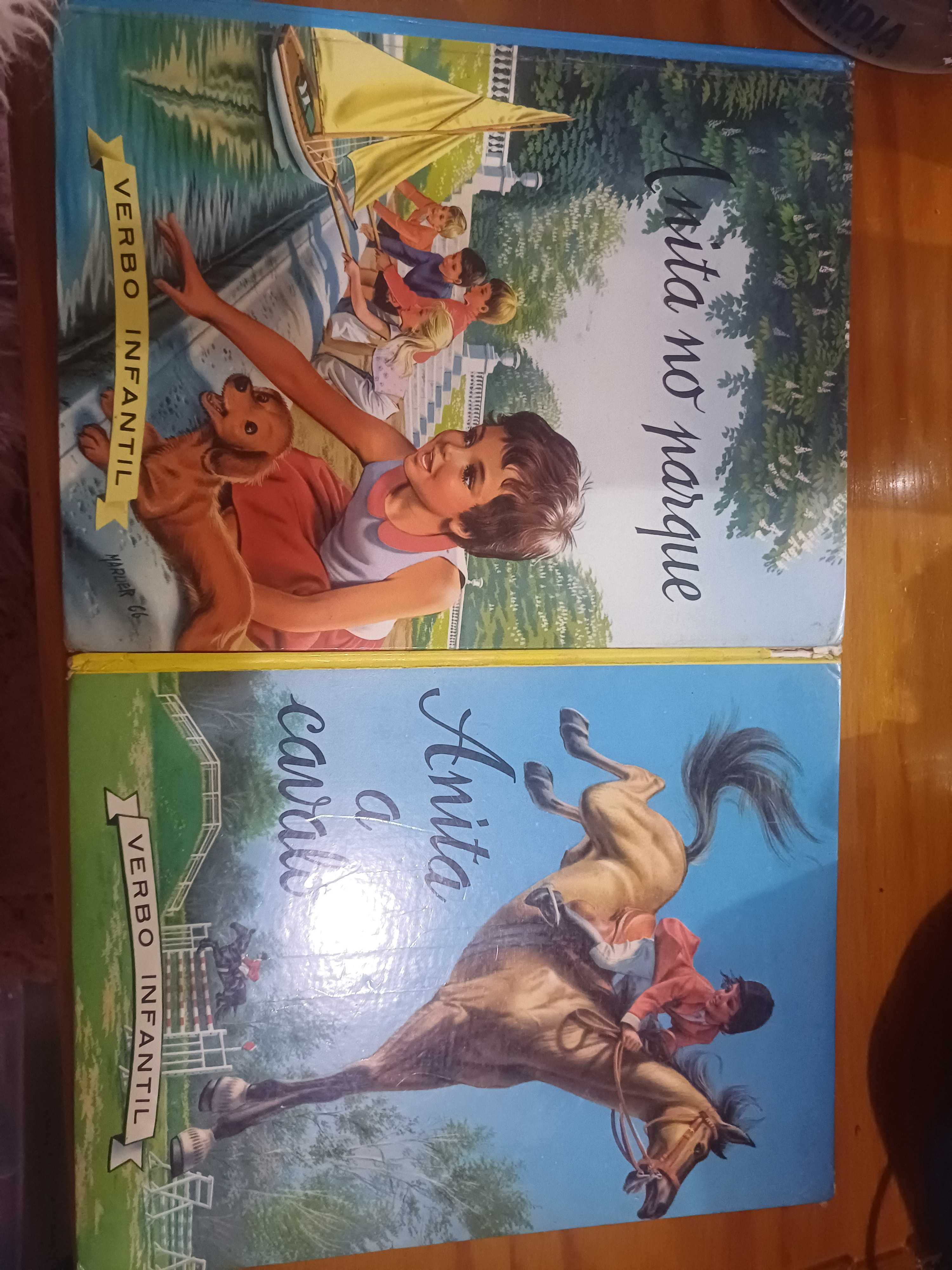2 livros Anita no parque e Anita a cavalo 4€