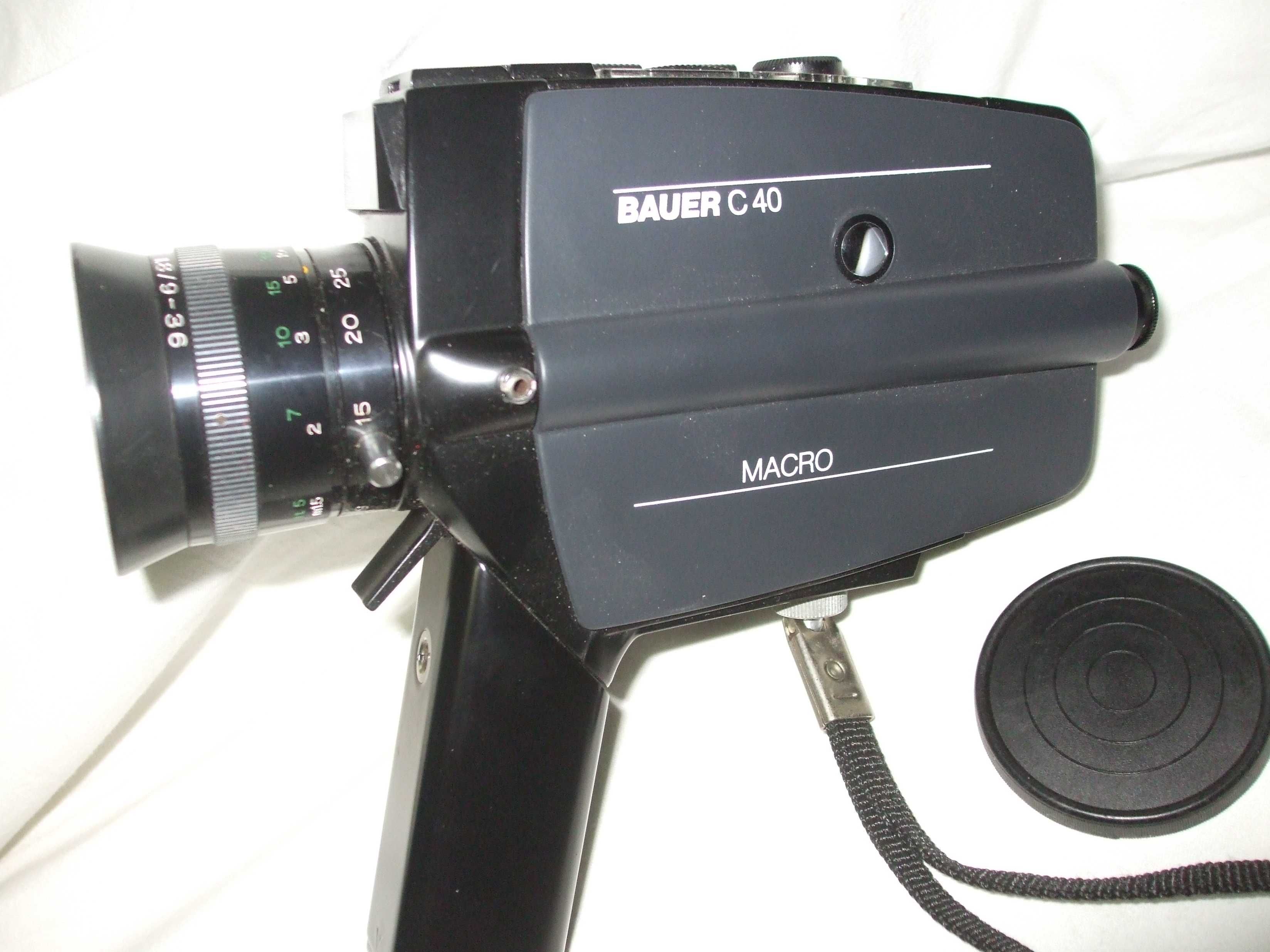 Camara de Filmar (filmadora) 8mm da BAUER C-40