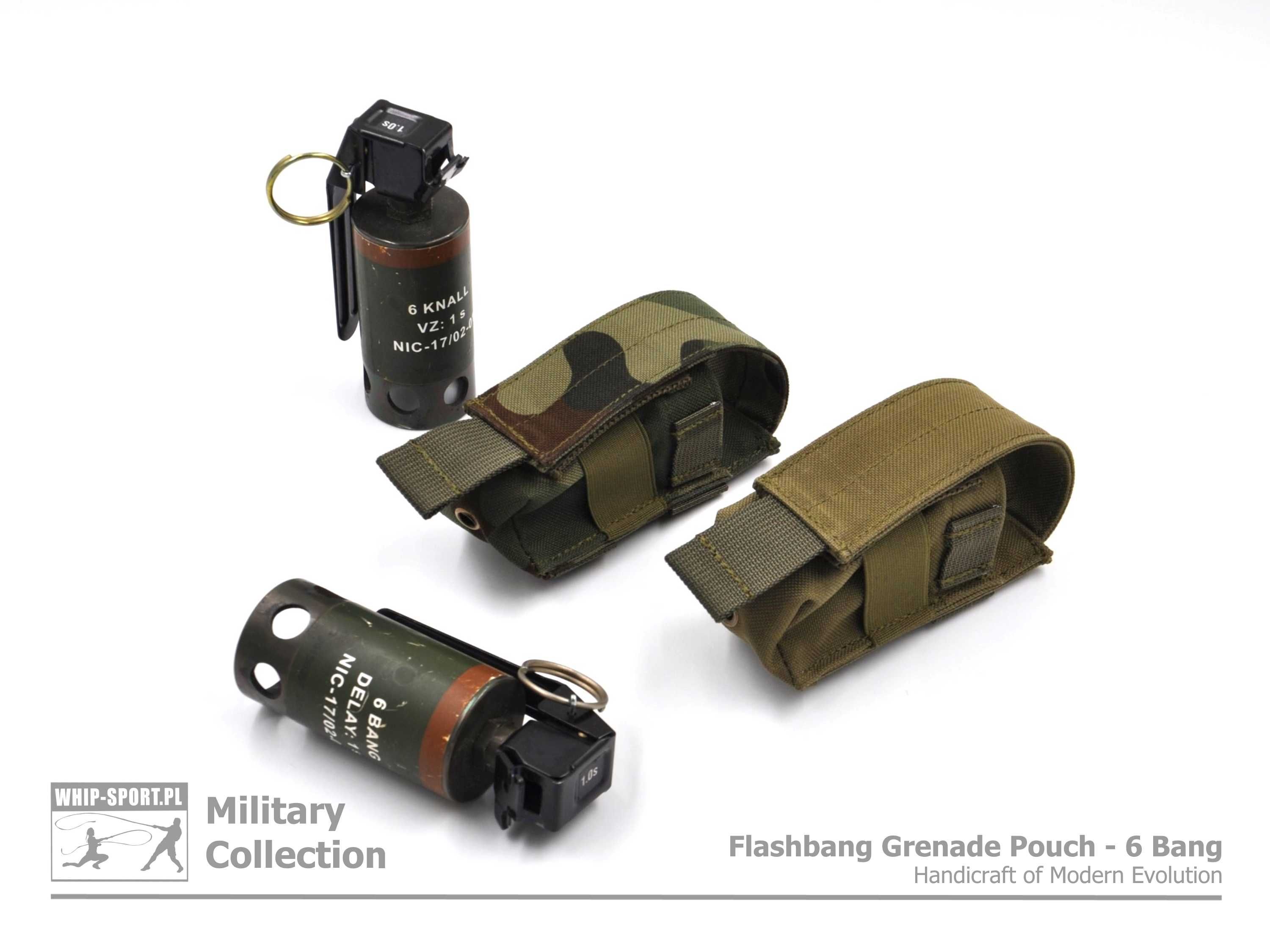 Ładownica / kieszeń na granat hukowy błyskowy 6 BANG - Wz.93