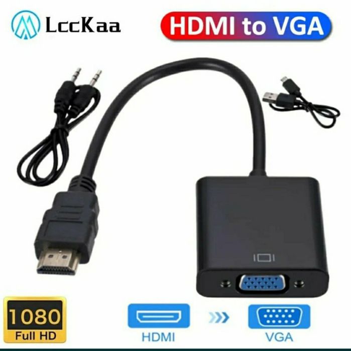 Продам адаптер-конвертор (перехідник) HDMI для VGA FULL HD - пристрій