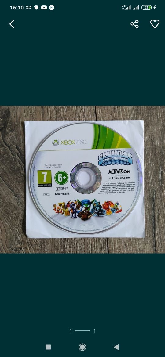 Gra Xbox 360 skylanders