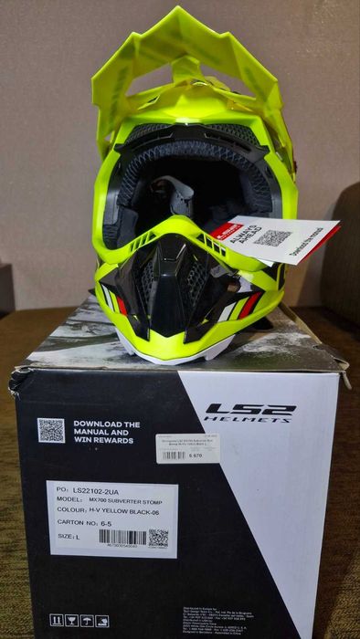 Шолом LS2 MX700 Subverter Stomp