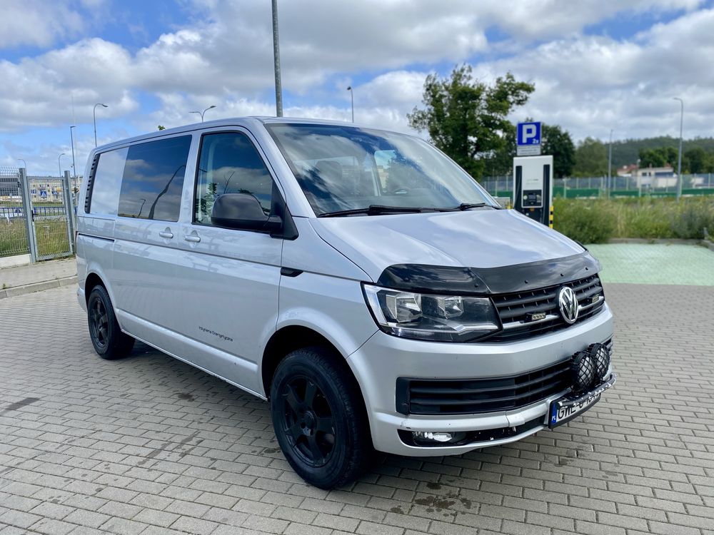 Volkswagen Transporter T6  brygadówka 6 osobowy ZAMIANA