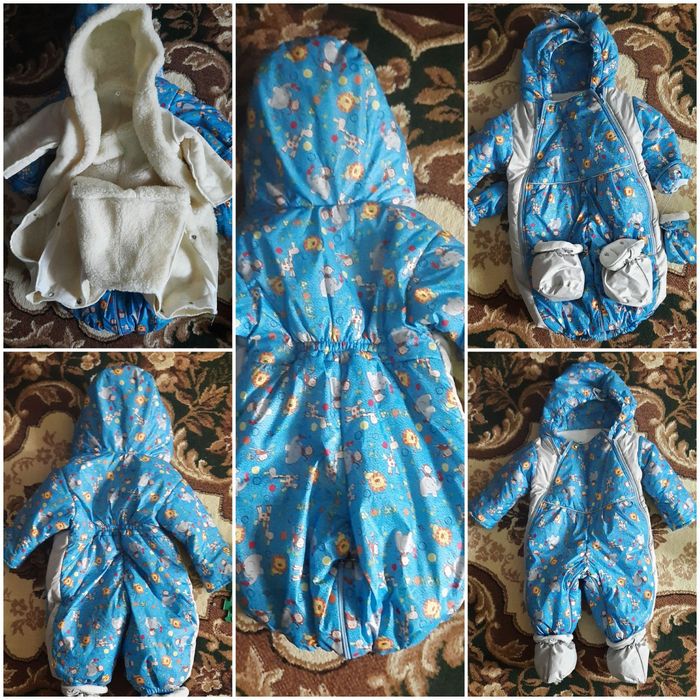 комбинезон-трансформер, конверт демисезон-зима