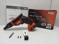 Nowa akumulatorowa wkrętarka FLEX DW 45 18.0-EC do suchej zabudowy